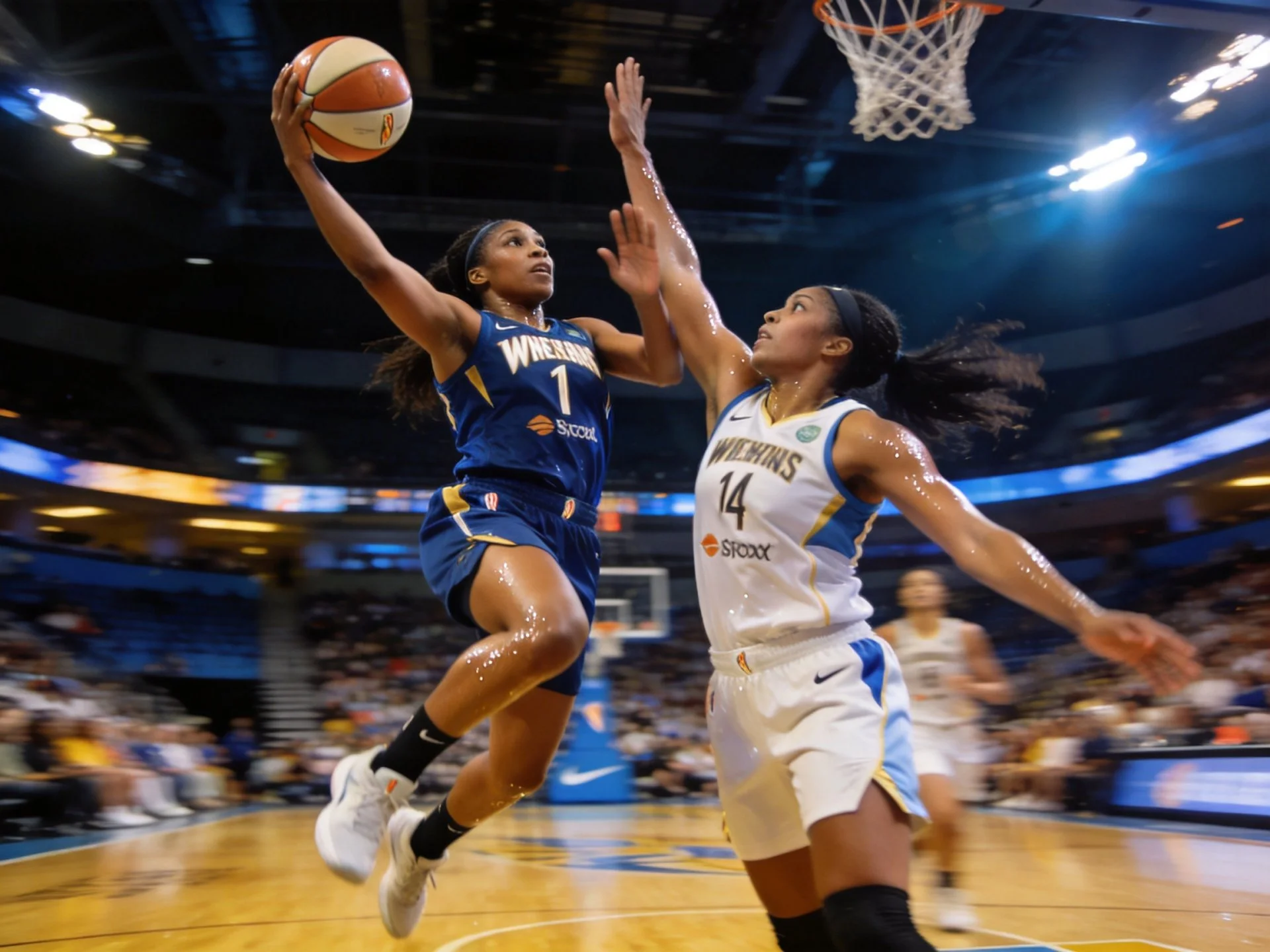 WNBA赛场巾帼不让须眉多场精彩对决不容错过